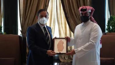 Ambassador of Republic of Panama visits Qatari Diar Headquarters