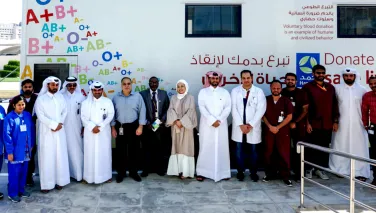 Qatari Diar organizes blood donation drive and organ donation awareness campaign