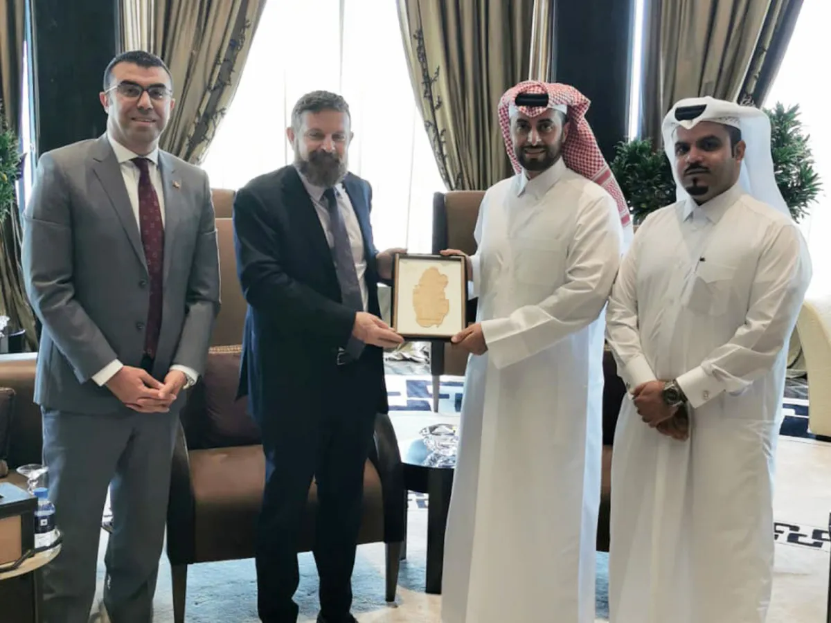 Ambassador of Switzerland visits Qatari Diar Headquarters