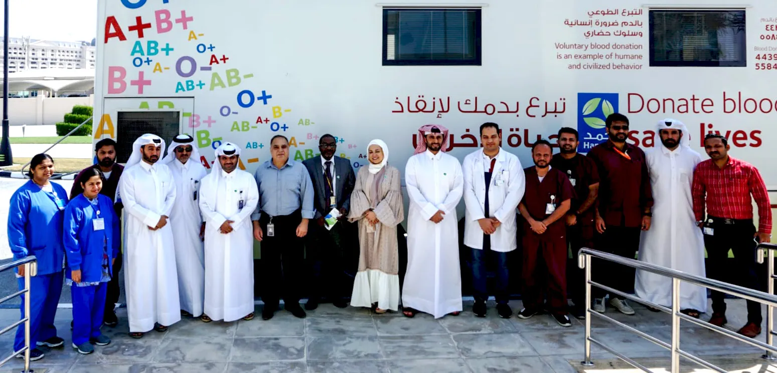 Qatari Diar organizes blood donation drive and organ donation awareness campaign