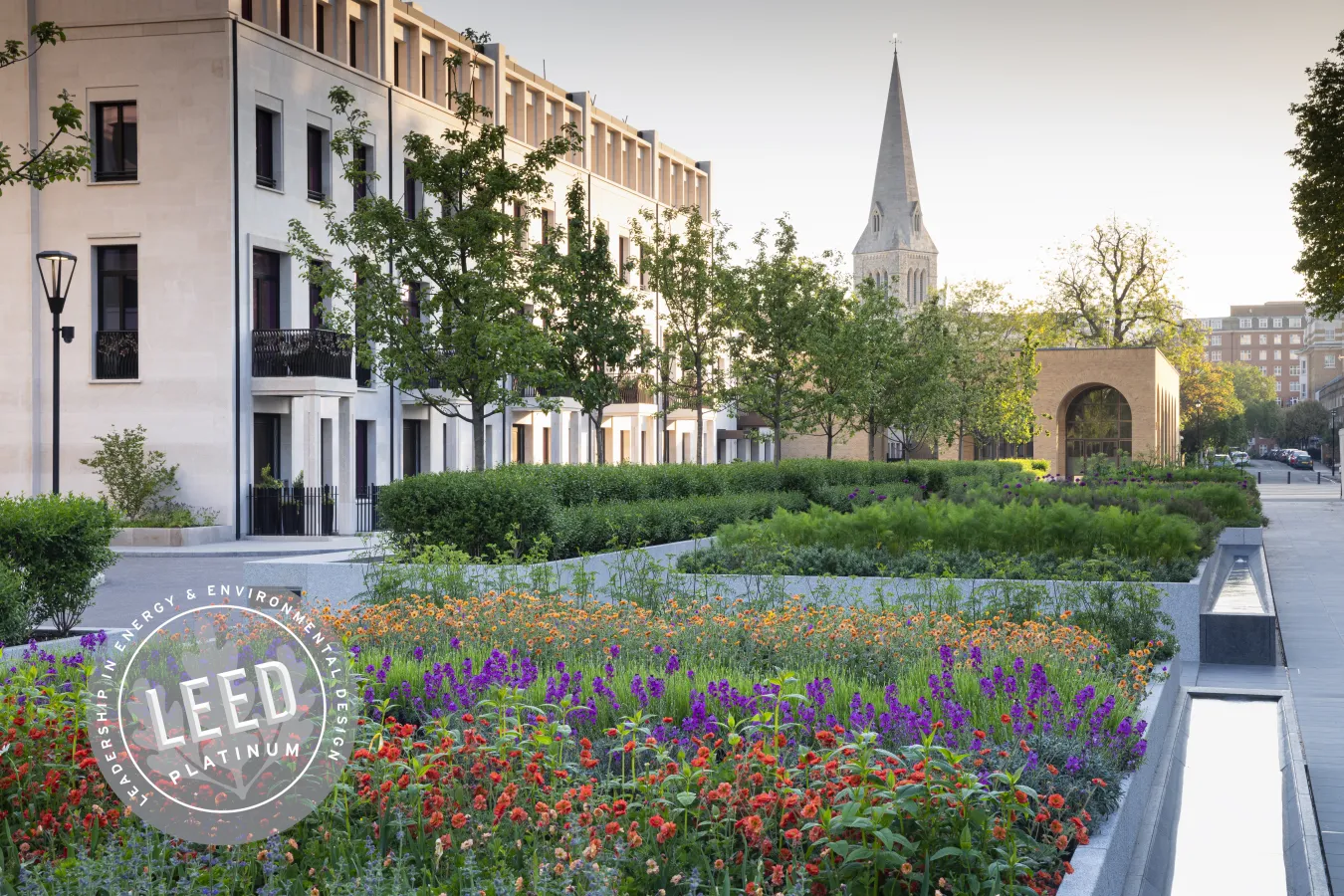 Qatari Diar's Chelsea Barracks in London is awarded LEED Platinum certification