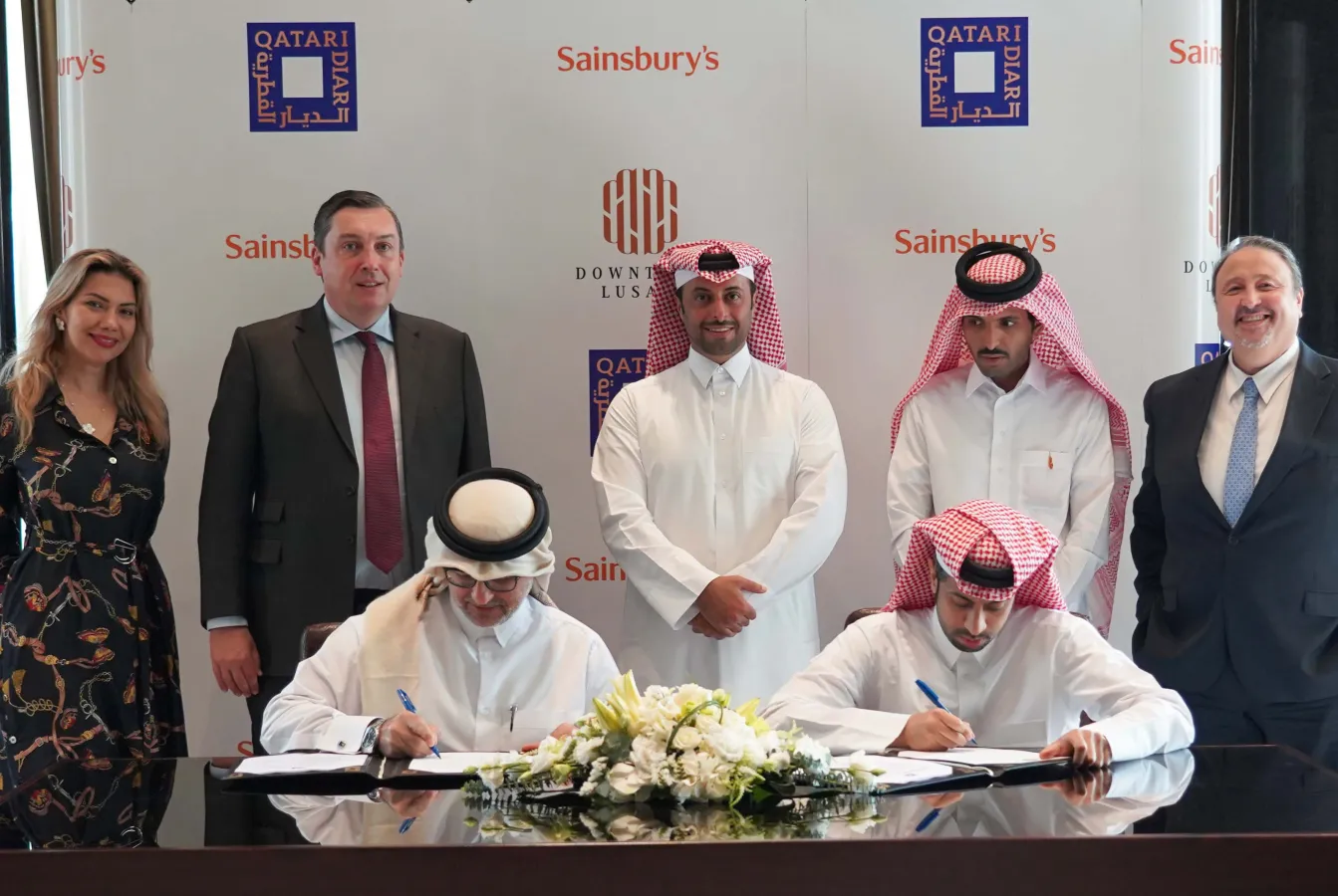 Qatari Diar signs an agreement to open the first branch of Sainsbury's in Lusail City